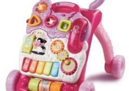 Premergator multifunctional - Vtech - Primii pasi - Roz Premergator multifunctional - Vtech - Primii pasi - Roz