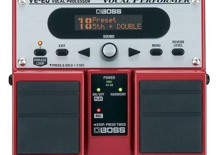 Procesor de voce BOSS-VE20 Procesor de voce BOSS-VE20