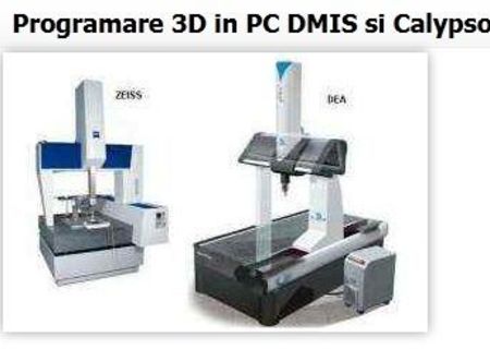 Programare 3d in pc dmis si calypso