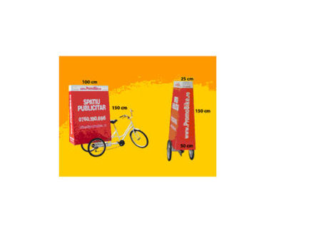 PromoBike - publicitate pe biciclete