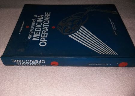 Propedeutica si medicina operatoare veterinara  I. Grigorescu, 1973