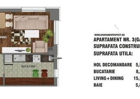 PROPRIETAR Vand garsoniera de lux, decomandata Sos. Oltenitei capat tramvai 11 PROPRIETAR Vand garsoniera de lux, decomandata Sos. Oltenitei capat tramvai 11