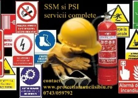 Protectia muncii si PSI, servicii complete . Protectia muncii si PSI, servicii complete .
