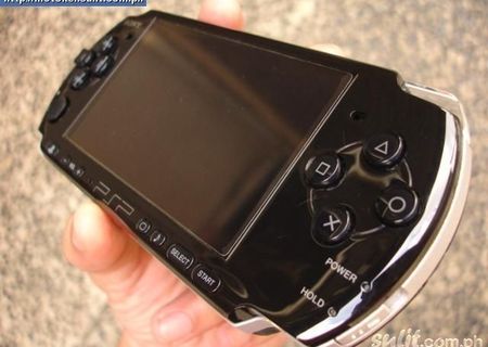 PSP-2006 PIANO BLACK SLIM&LITE Actual Size  Produs NOU !!!