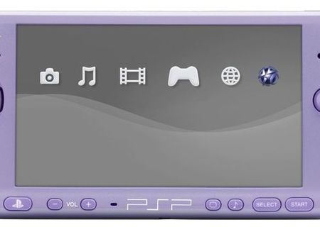 PSP-3001 mov-roz + 2 jocuri, 1 film si un card SD 4 GB PSP-3001 mov-roz + 2 jocuri, 1 film si un card SD 4 GB