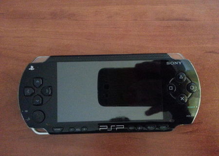 PSP 3004 Black+Card Sony4Gb+incarcator+hard case