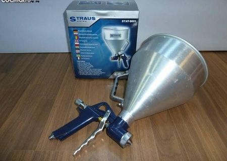 Pulverizator vopsea pneumatic 0. 5 L inox