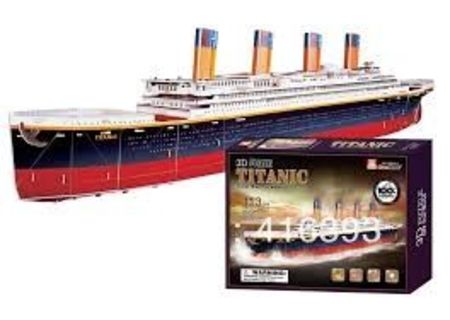 Puzzle 3D TITANIC