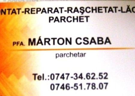 Raschetat parchet