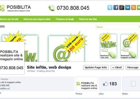 Realizare site & magazin online