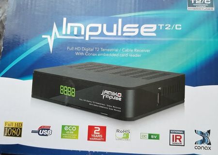 Receptor HD Amiko Impulse DVB T2/C