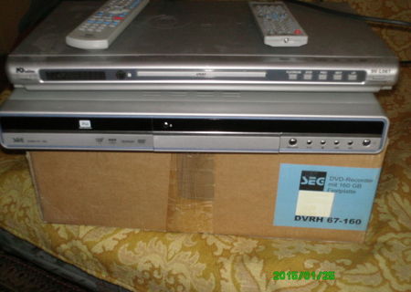 receptor satelit atlas asr 5000hd .DVD recorder marca SEG 160Gb