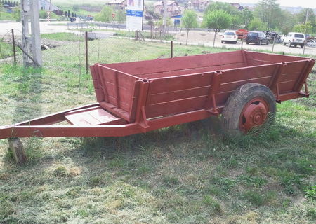 REMORCA dupa tractor