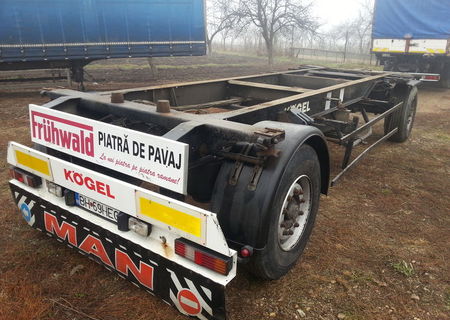 Remorca Kogel Port container abs frana pe disc 2002