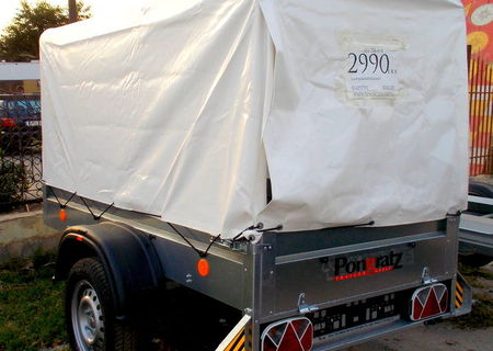 Remorca transport acoperita – 750 kg – 0 Kilometri Remorca transport acoperita – 750 kg – 0 Kilometri