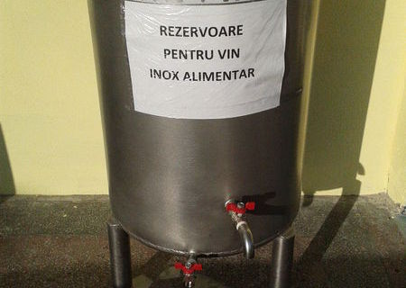 Rezervor pentru vin din inox alimentar AISI 304 100L