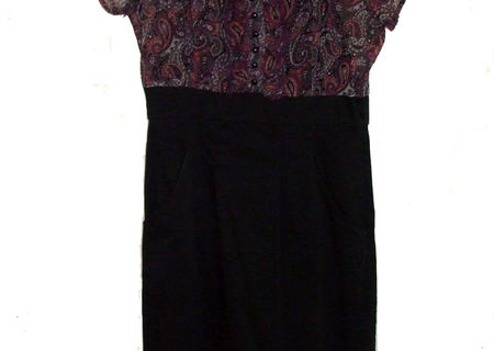 Rochie casual/ de zi mov-negru Orsay Rochie casual/ de zi mov-negru Orsay