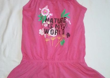 Rochie de plaja pentru fetite 4- 6 ani!