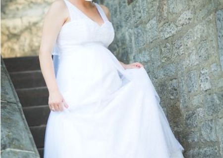 Rochie mireasa gravida Rochie mireasa gravida
