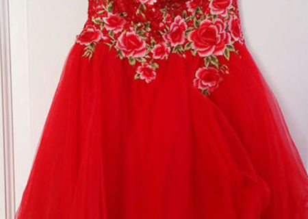 Rochie rosie Sherri Hill Rochie rosie Sherri Hill