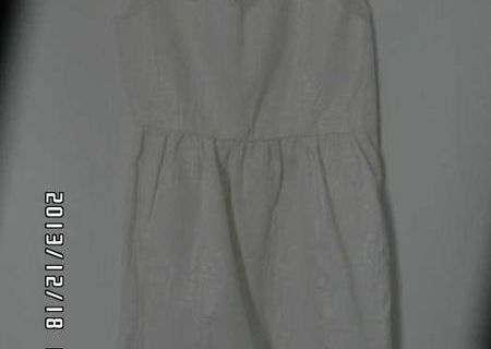 rochie Zara Basic White snake