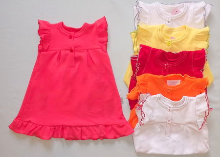 Rochita din bumbac al si color Rochita din bumbac al si color