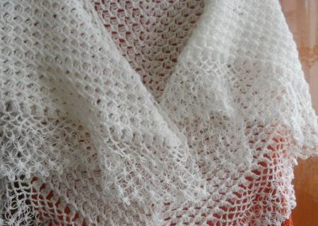 Sal crosetat, hand made, nou.