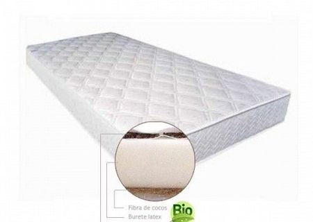 Saltea cocos-burete-seminte hrisca - stare f. buna