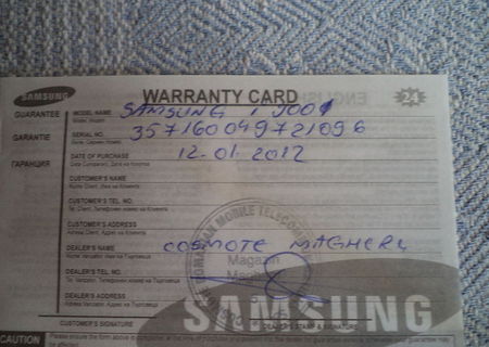 Samsung galaxy S Plus