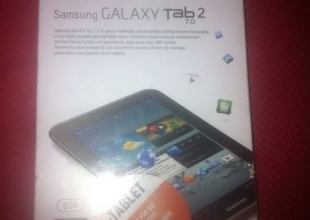 Samsung Galaxy Tab 2 7'' noua la cutie , neactivata , nefolosita !
