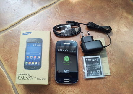 Samsung Galaxy Trend Lite S7392 midnight black NOU sigilat cu factura
