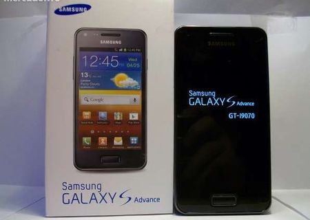 Samsung S Advance cu accesorii