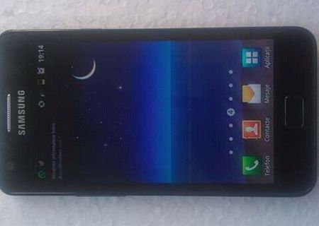 Samsung s2+husa flip neagra