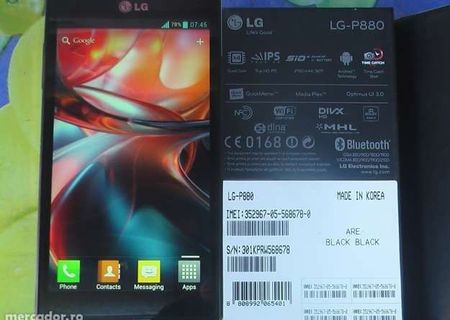 SCHIMB LG OPTYMUS HD 4 X P880