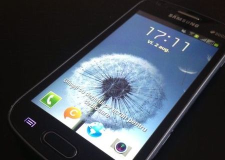 Schimb Samsung Galaxy S Duos 5762 cu Blackberry 9900/9930 .