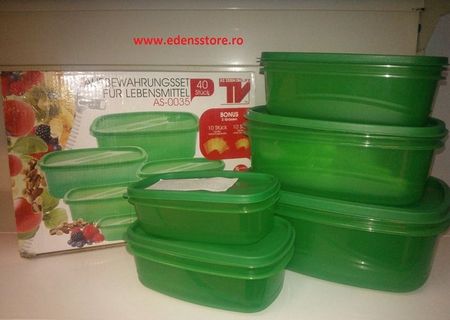 SET 10 CUTII DEPOZITARE CU CAPAC SET 10 CUTII DEPOZITARE CU CAPAC