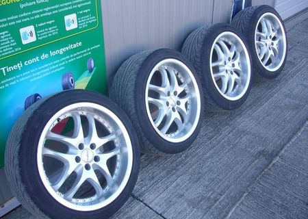 Set 4 jante aliaj pe 17'' marca Dezent S 5x100 ET35 8j