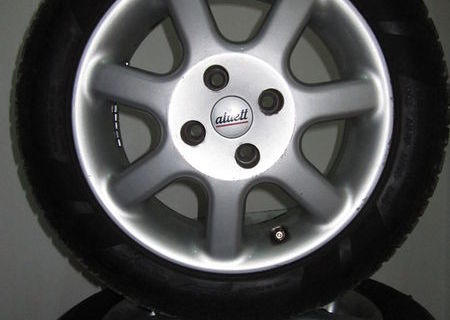 Set 4 roți (jante+anvelope) 185/55 R14