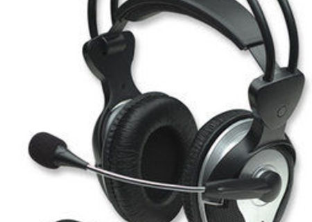 Set căști stereo cu microfon Manhattan 177931 Set căști stereo cu microfon Manhattan 177931