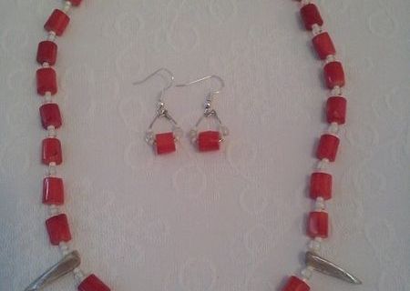 Set colier cu cercei #03