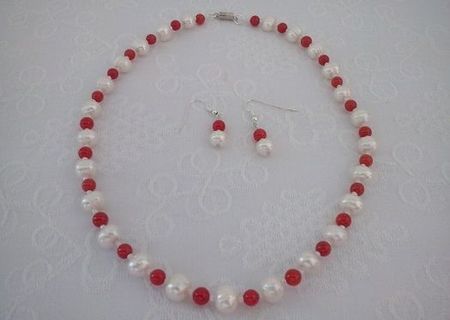 Set colier cu cercei #04