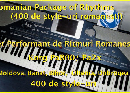 SET complet KORG Pa800/Pa2x pro