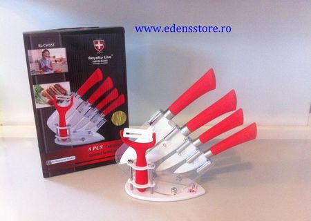 Set cutite cu suport Set cutite cu suport