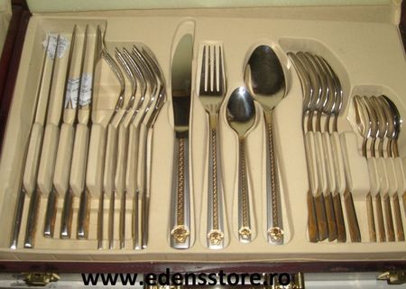 set de tacamuri de 24 pcs auriu versace  GL