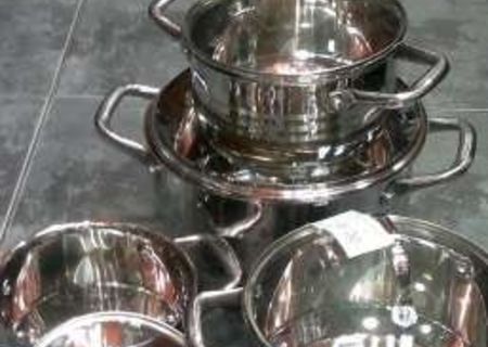 Set de vase din inox