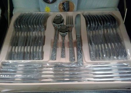 Set tacamuri din inox 72 piese Set tacamuri din inox 72 piese