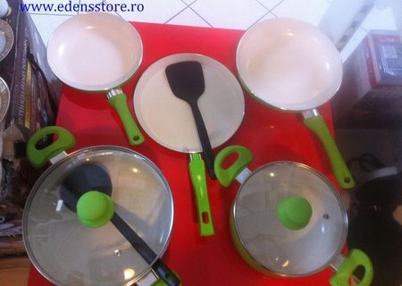 Set vase ceramica 9piese Set vase ceramica 9piese