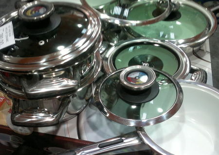 set vase inox cu interior ceramic set vase inox cu interior ceramic