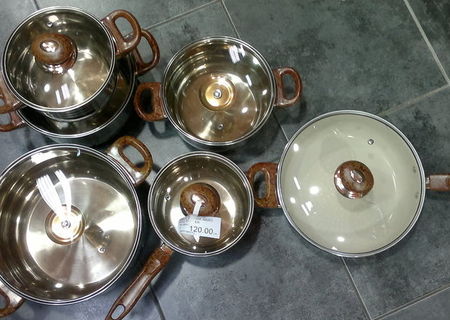 set vase inox cu tiger set vase inox cu tiger