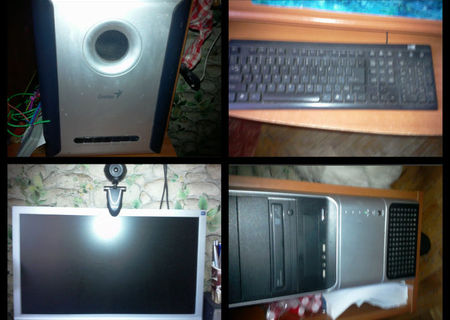 Sistem PC + monitor